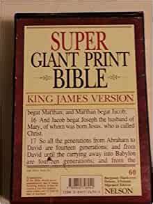 giant print bible king james version|kjv version large print online.